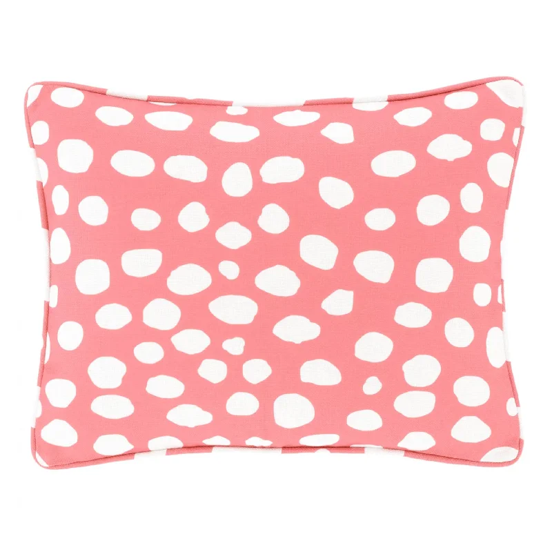 Spot On Coral Indoor/Outdoor Decorative Pillow Cover