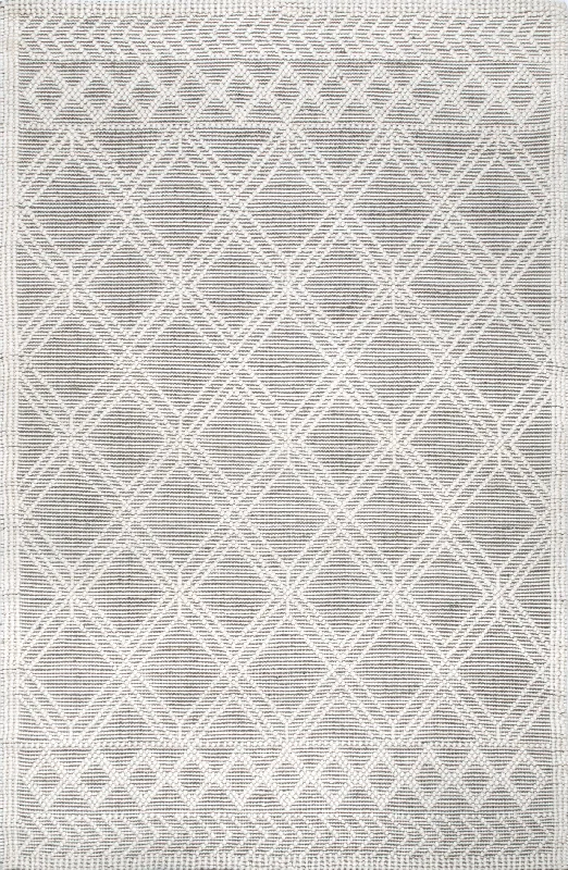 Argyle Trellis Rug | Beige