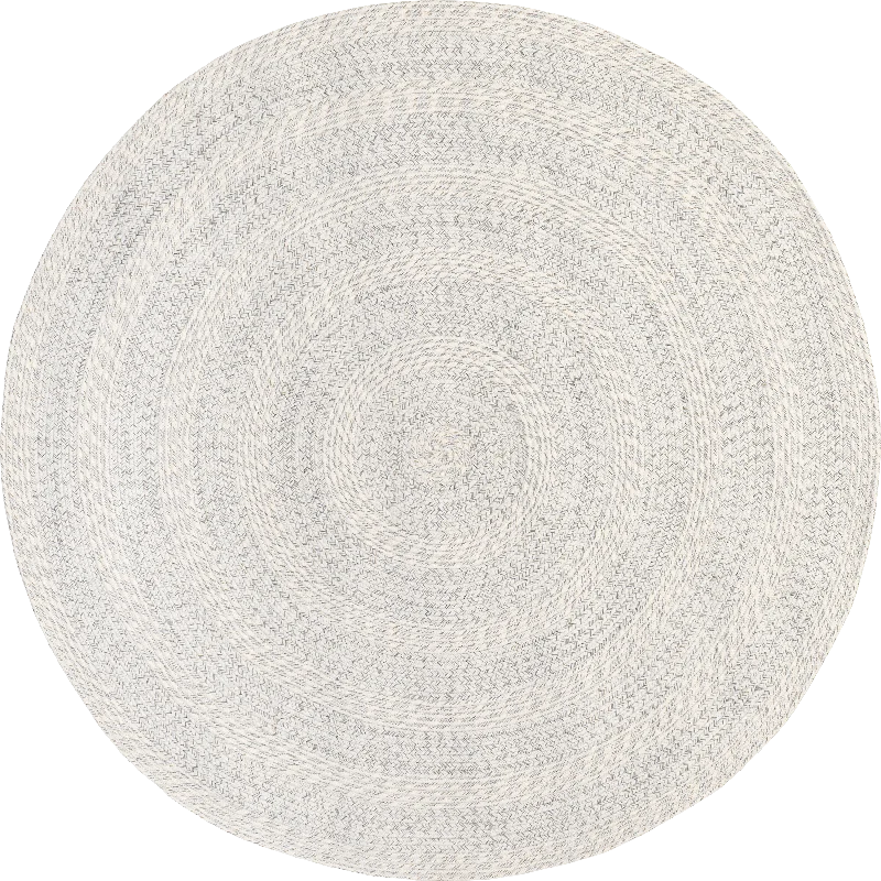 Braided Texture Indoor/Outdoor Rug | Ivory