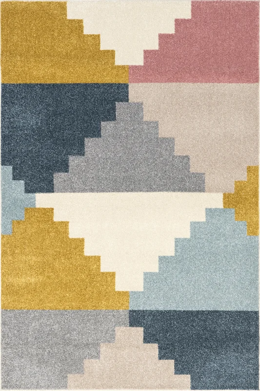 Emmeline Geometric Rug | Multicolor