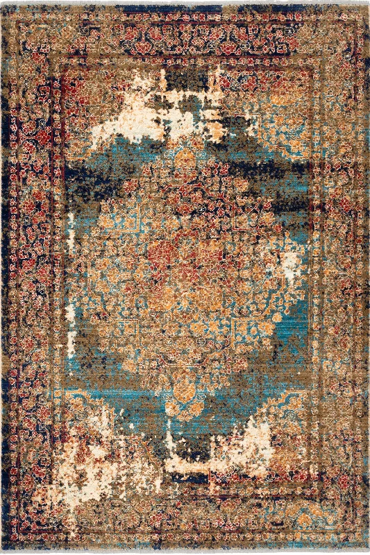 Faded Medallion Rug | Multicolor