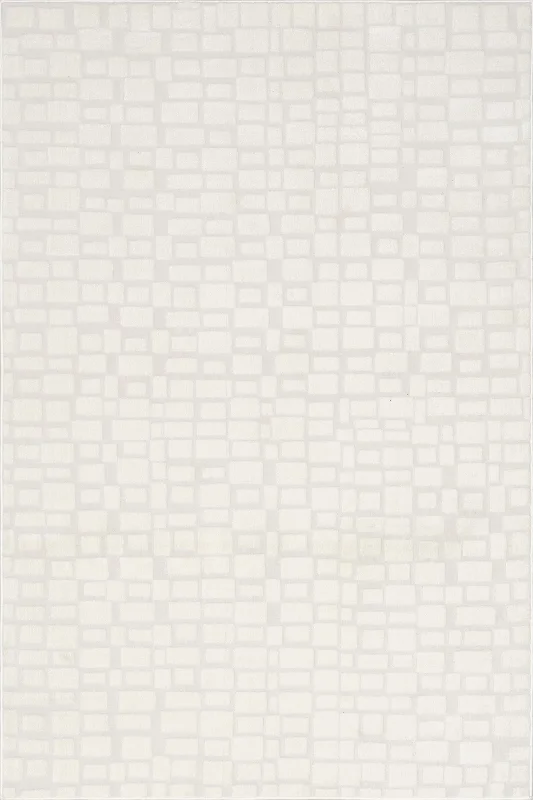 Malin Geometric Rug | Cream