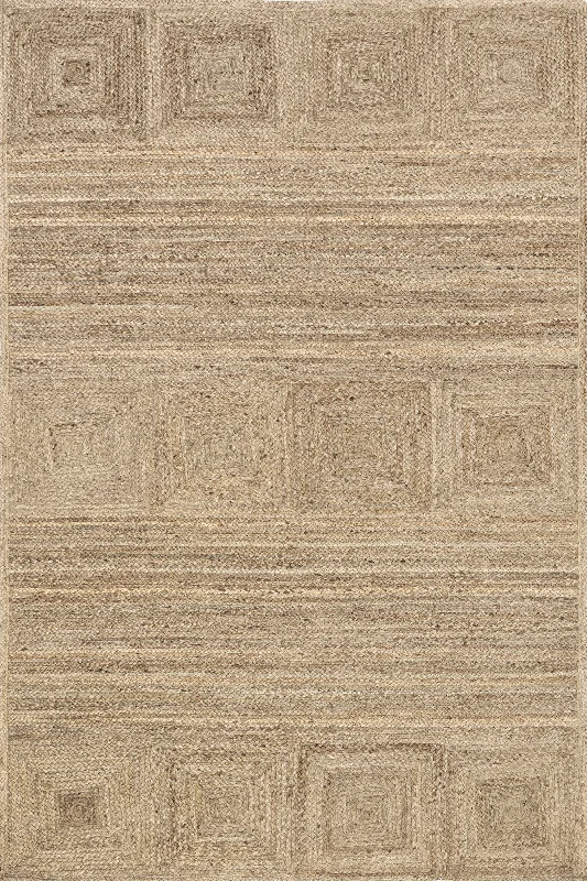 Natural Boxwood Jute Rug | Natural