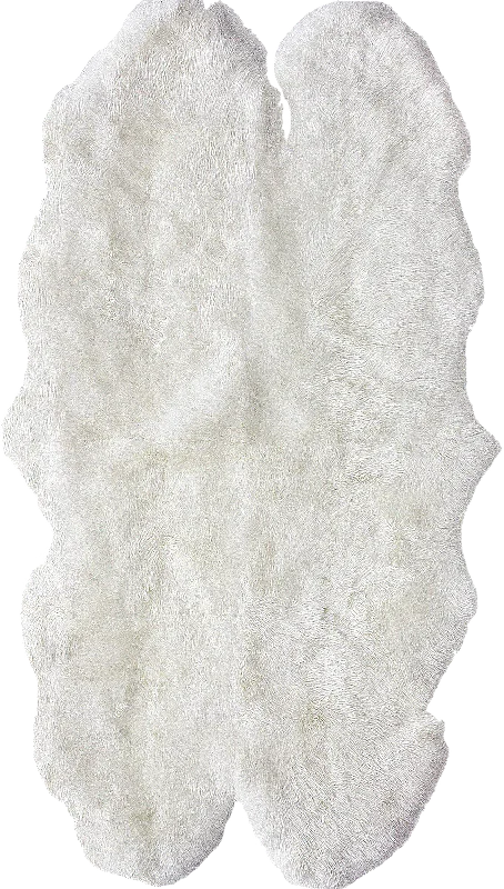 Natural Quarto Pelt Sheepskin Rug | Natural