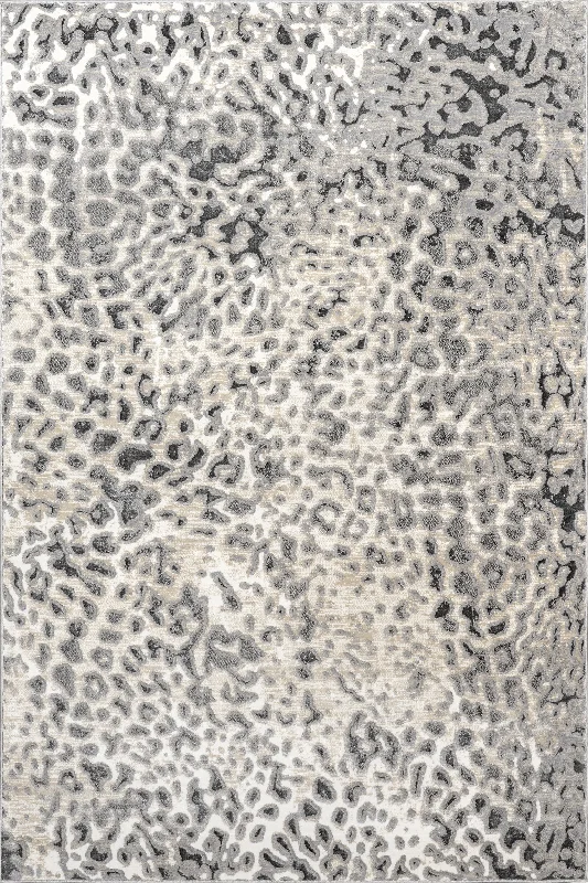 Parasali Leopard Spots Rug | Beige