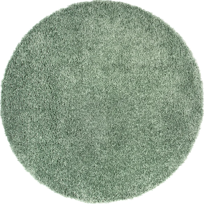 Sade Solid Shag Rug | Green