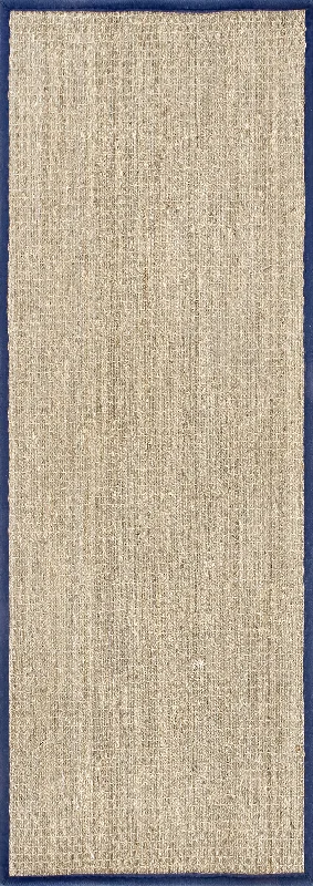 Seagrass with Border Rug | Navy