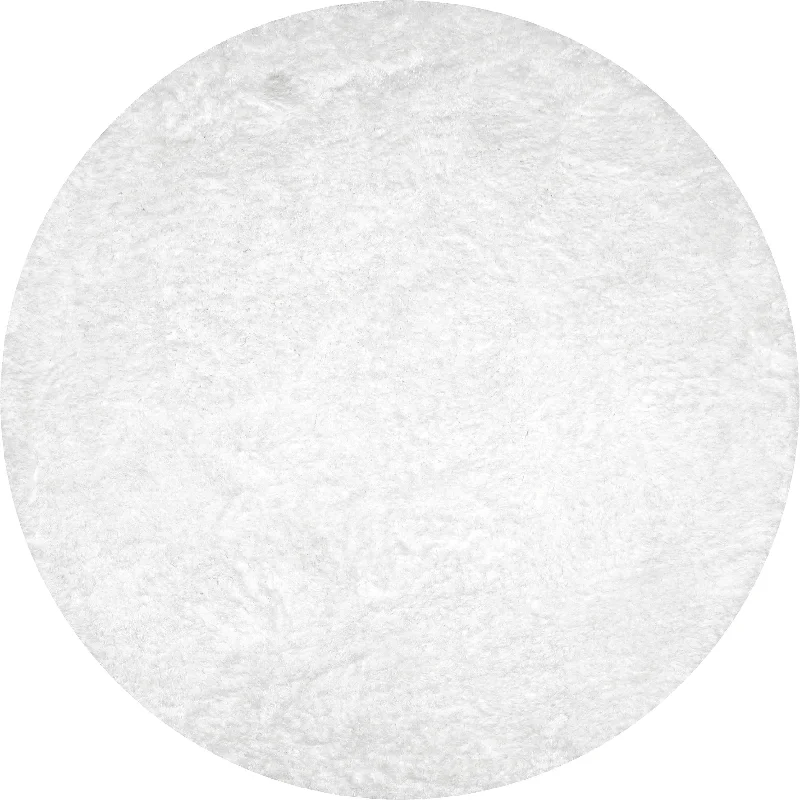 Soft Shag Rug | Snow