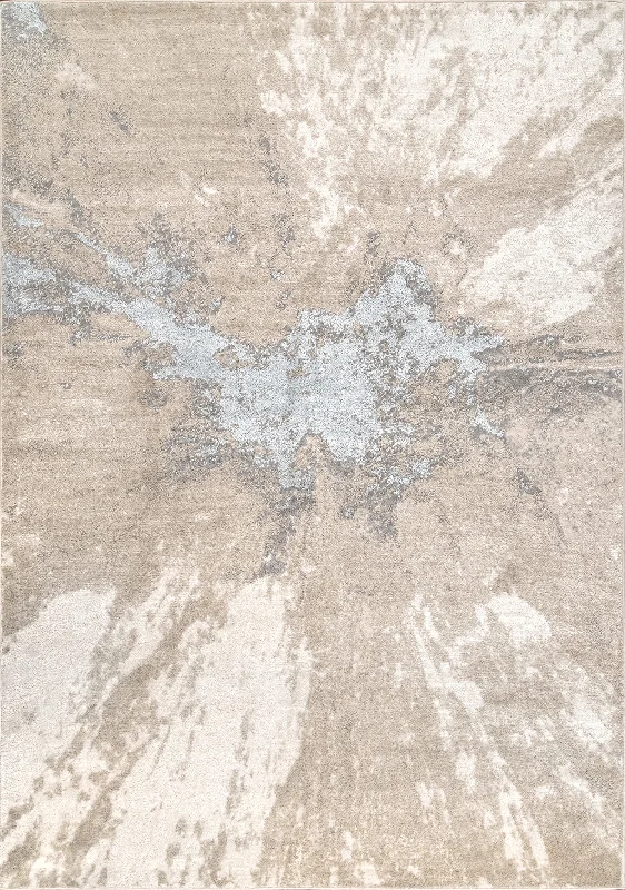 Splatter Abstract Rug | Beige