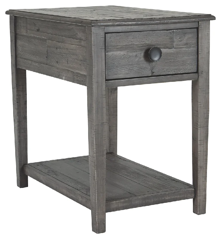 Borlofield T831-3 Dark Gray Rectangular End Table