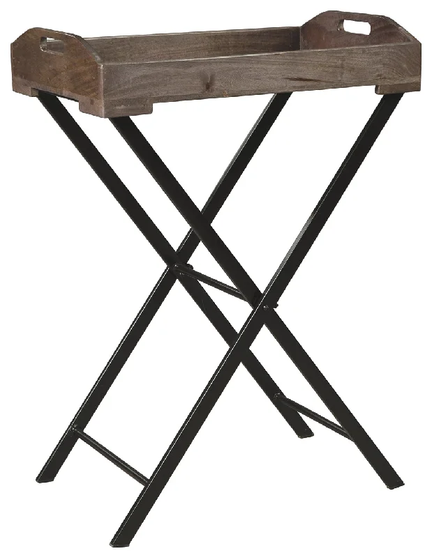 Cadocridge A4000019 GrayBlack Accent Table