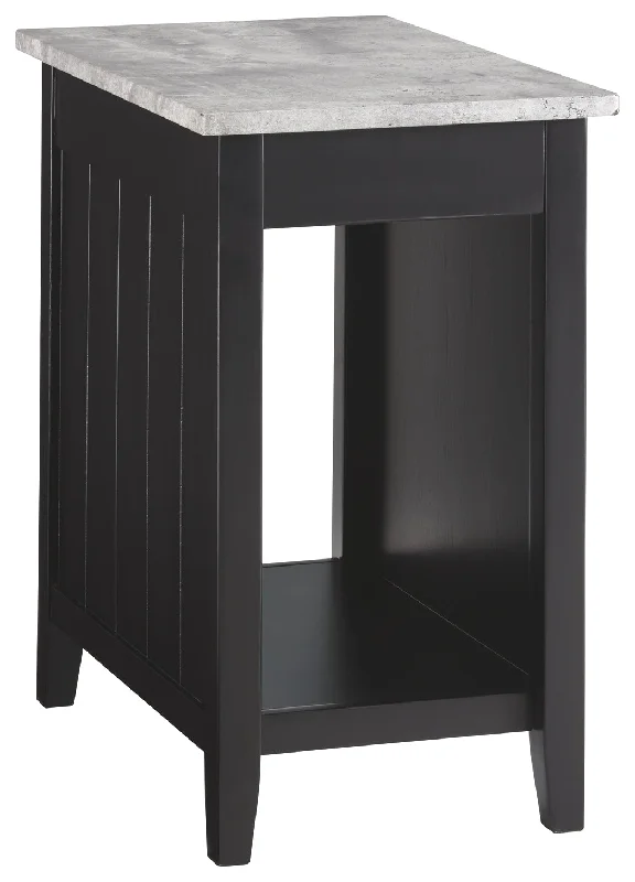 Diamenton T217-811 Black Chair Side End Table