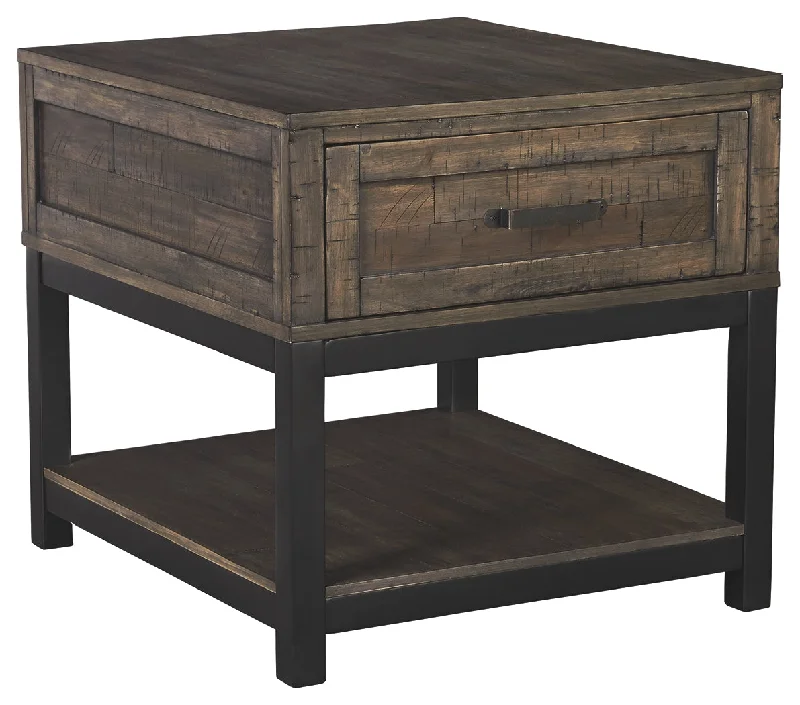 Johurst T444-3 Grayish Brown Rectangular End Table