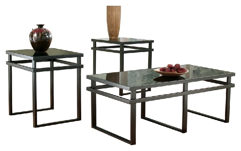 Laney T180-13 Black Occasional Table Set 3CN