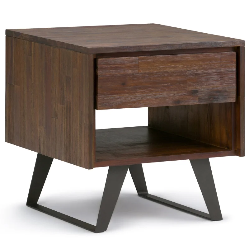 Lowry End Table in Acacia