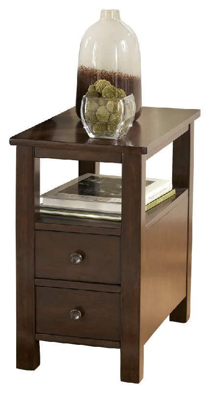 Marion T477-7 Dark Brown Chair Side End Table