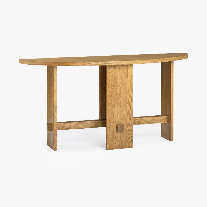 Saguaro Demi Lune Console Table