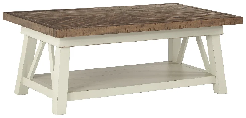 Stownbranner T640-1 Two-tone Rectangular Cocktail Table