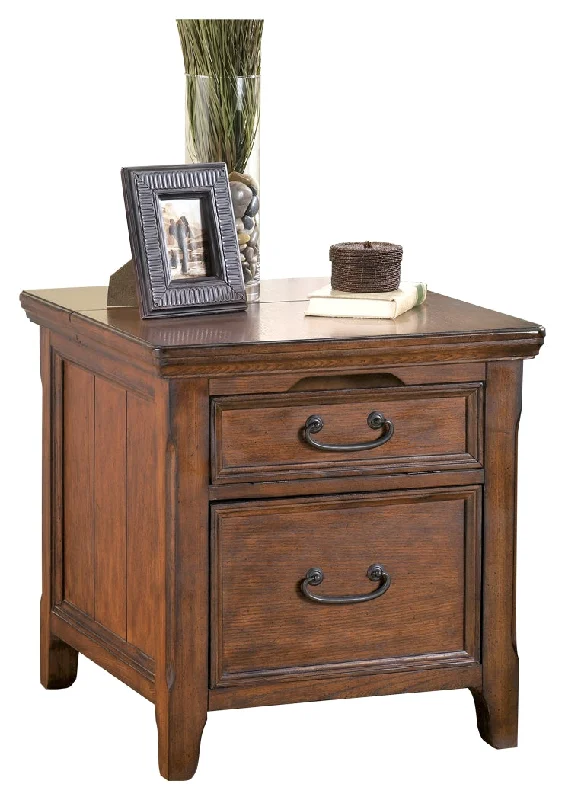 Woodboro T478-17 Dark Brown Media End Table