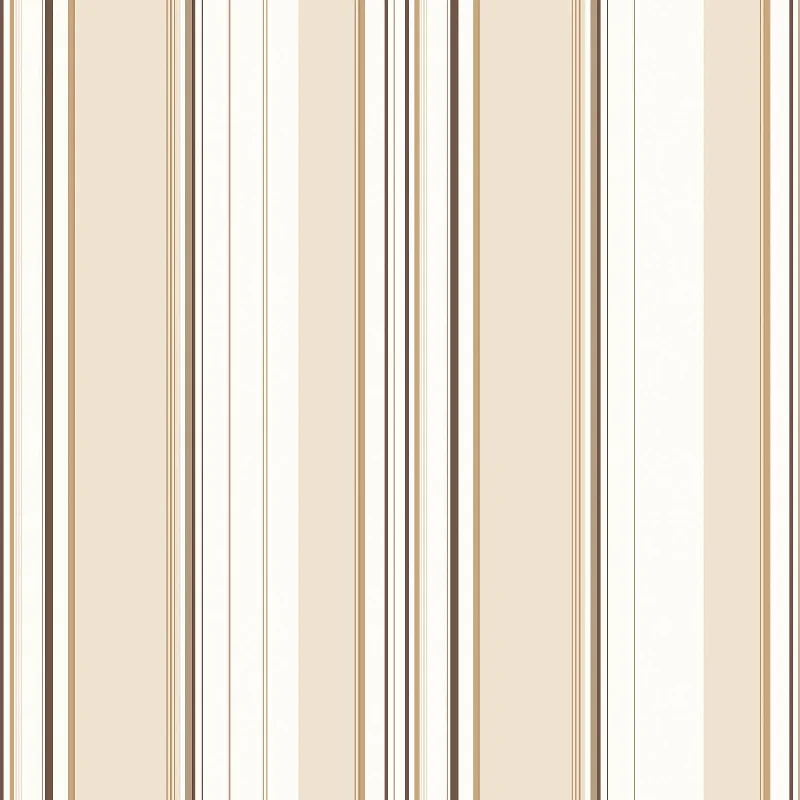 Abstract Stripes Cream/Brown Wallpaper from the Kitchen Recipes Collection