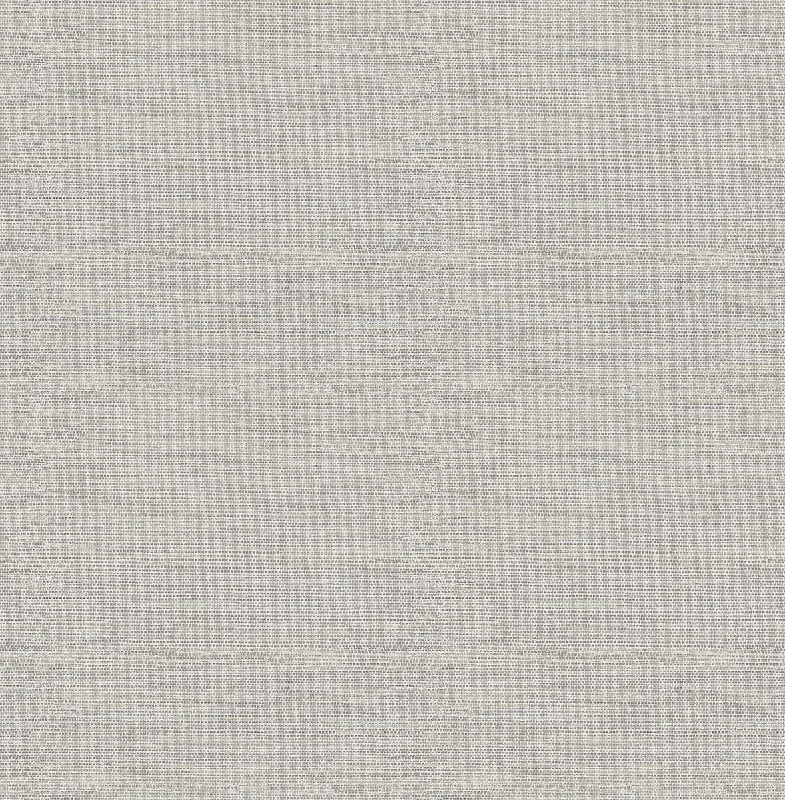 Agave Grey Faux Grasscloth Wallpaper from the Thoreau Collection