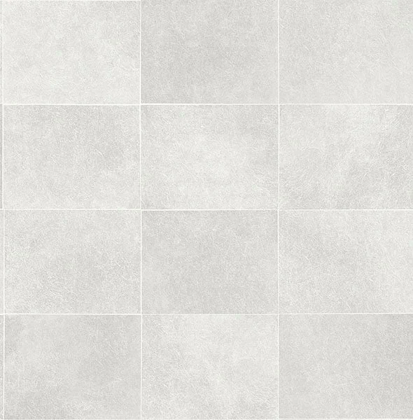 Cecelia Light Grey Faux Tile Wallpaper