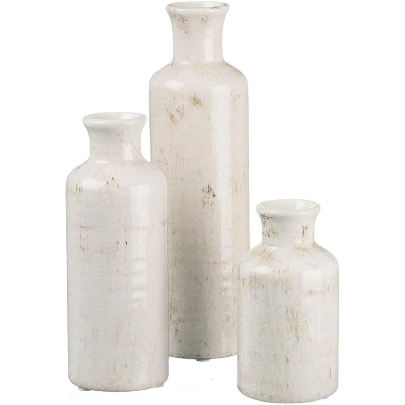 Ceramic Vase Set 3 Small Vases