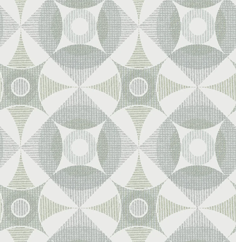 Ellis Sage Geometric Wallpaper