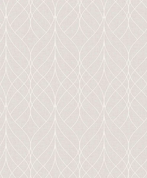 Hartley Mauve Geo Wallpaper