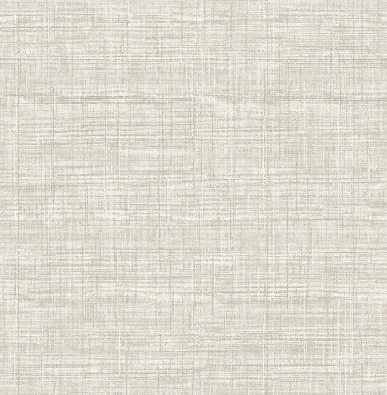 Mendocino Beige Linen Wallpaper