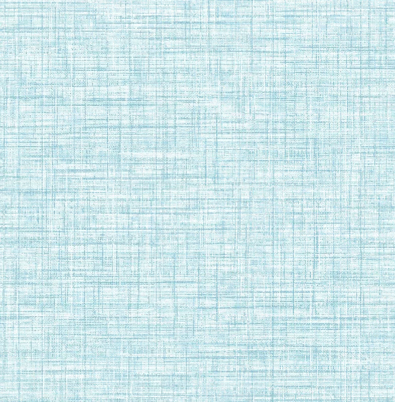 Mendocino Blue Linen Wallpaper