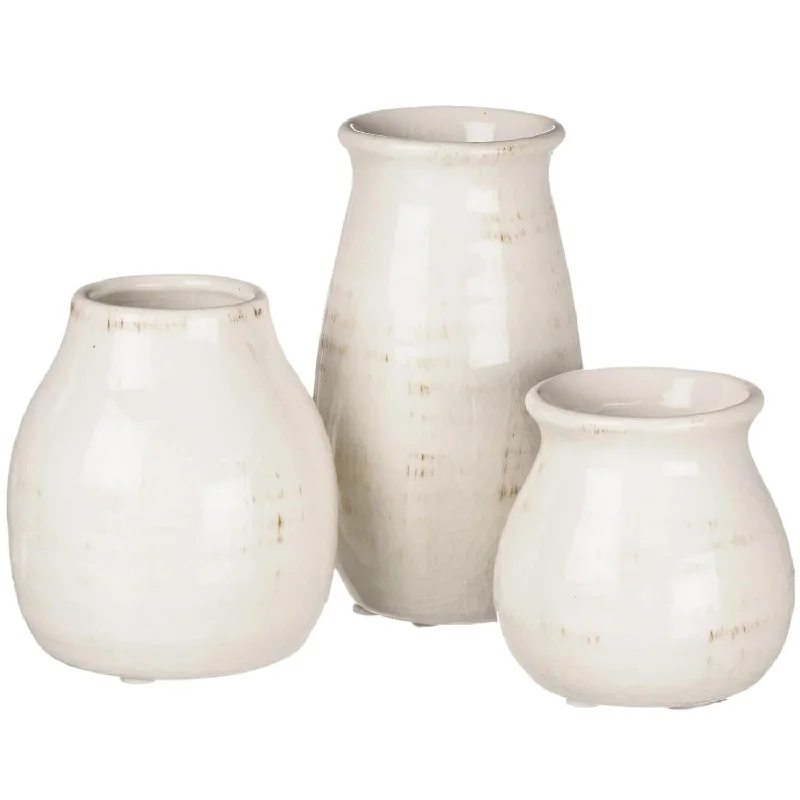 Bud Vases, Farmhouse, Mantle & Shelf Decor Decorations For Living Room, Bathro