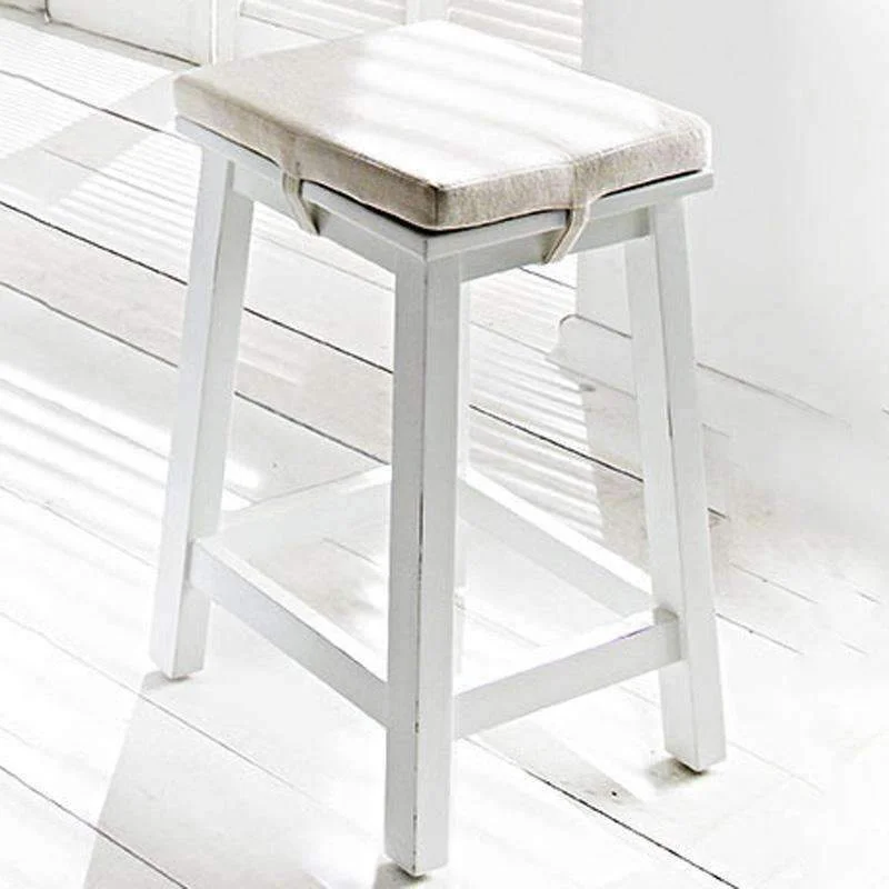 Halifax White Painted Stool