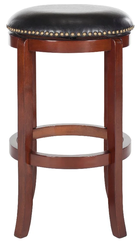 Safavieh Reese Swivel Bar Stool Cherry