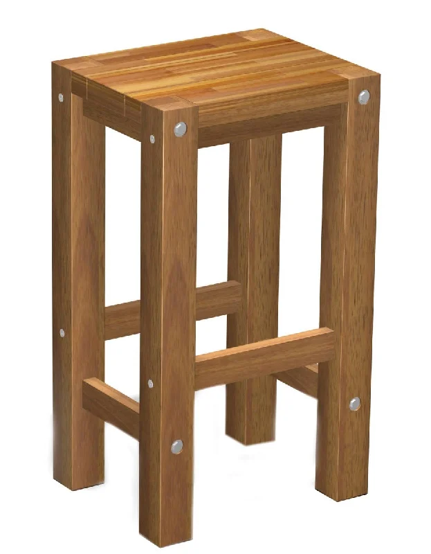 78cm Vienna Sturdy Stool Natural - Natural