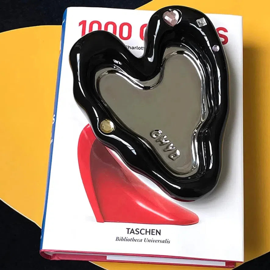 Heart of Chrome Mirror Tray