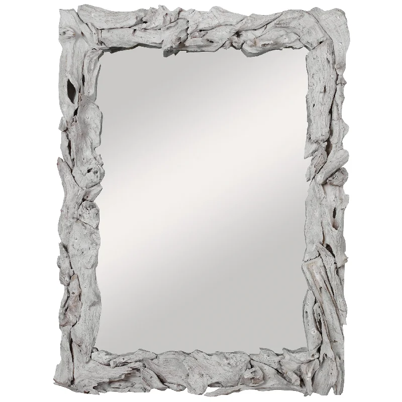 Uttermost 08172 Rio Whitewash Teak Mirror