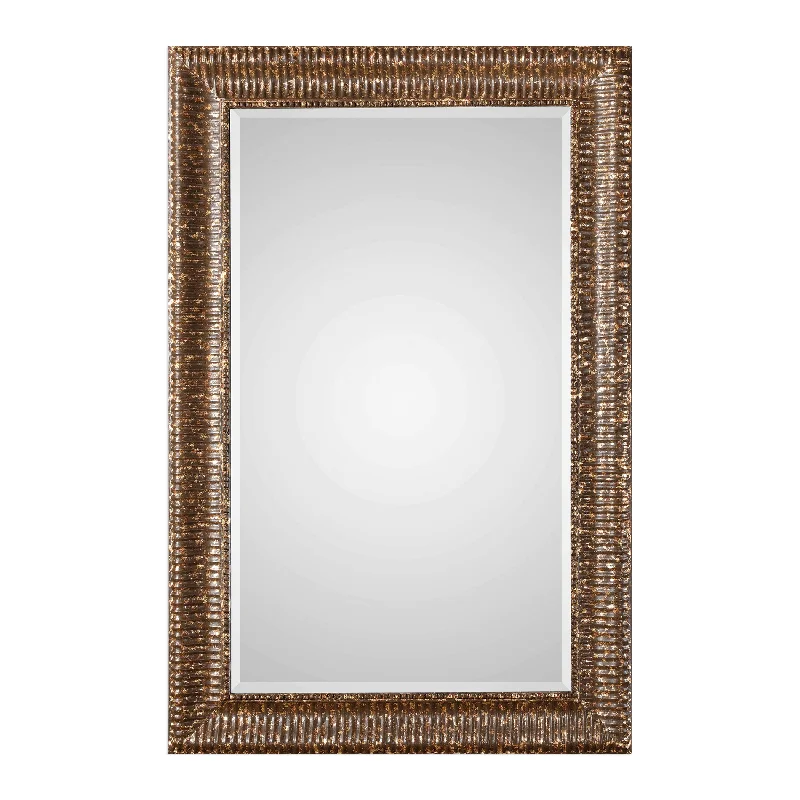 Uttermost 09373 Armadale Mahogany Bronze Large Mirror