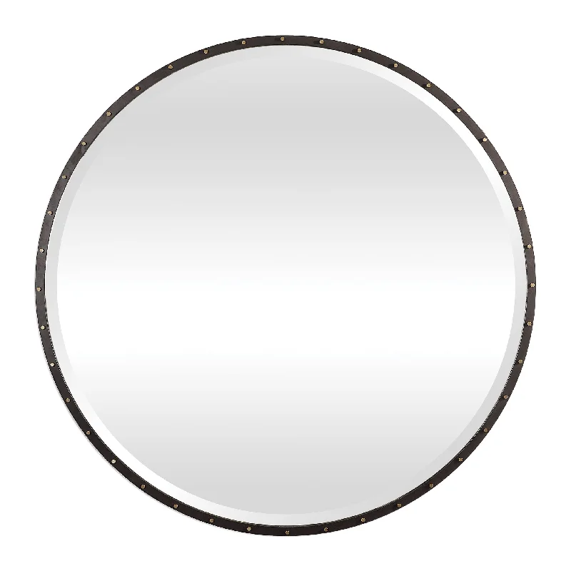 Uttermost 09456 Benedo Round Mirror