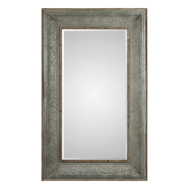 Uttermost 09255 Bianca Aged Gray Mirror