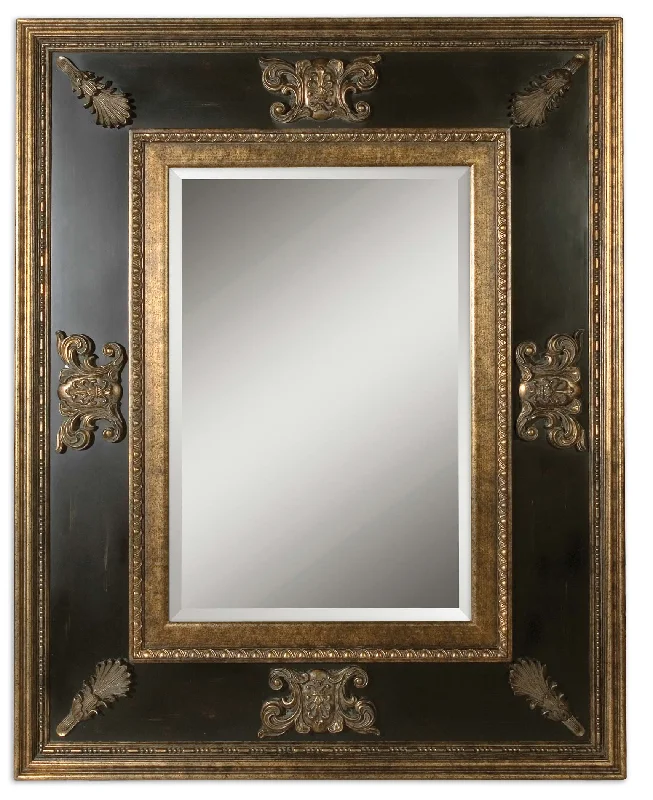 Uttermost 11173 B Cadence Antique Gold Mirror