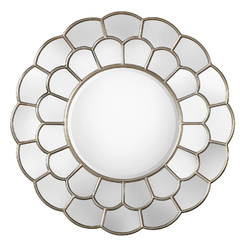 Uttermost 09217 Dahlia Silver Mirror