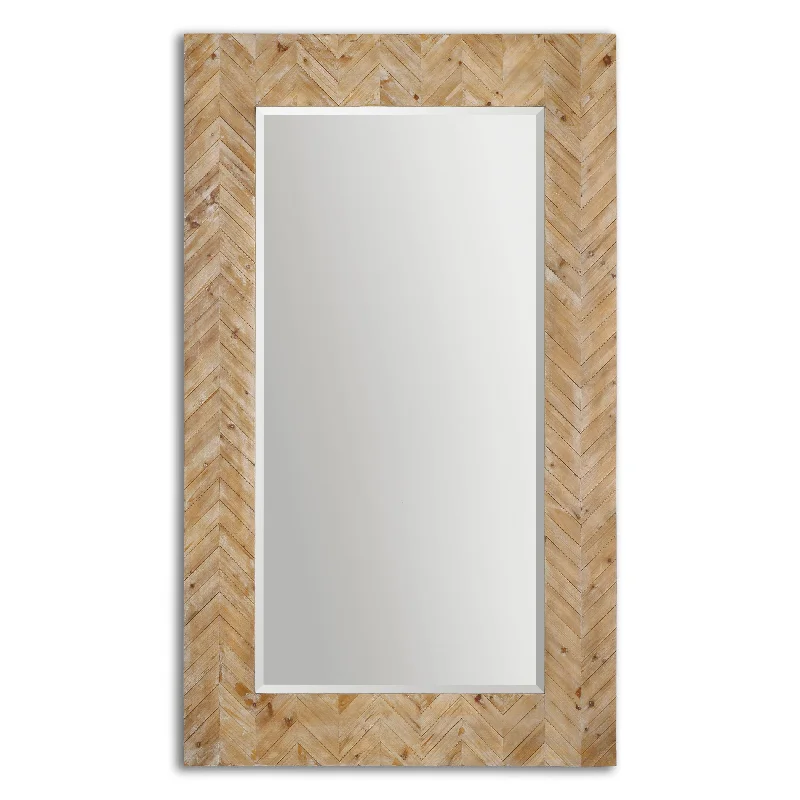 Uttermost 07068 Demetria Oversized Wooden Mirror