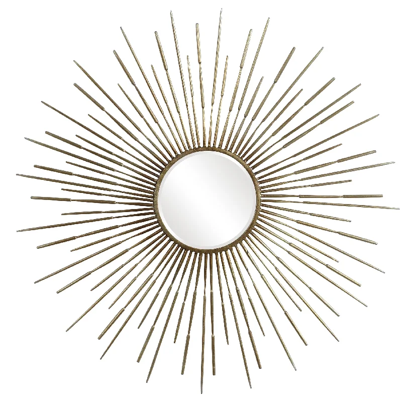 Uttermost 09602 Golden Rays Starburst Mirror