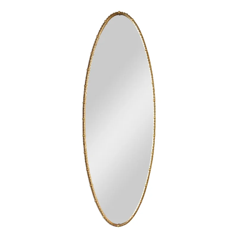 Uttermost 09402 Hadea Gold Oval Mirror