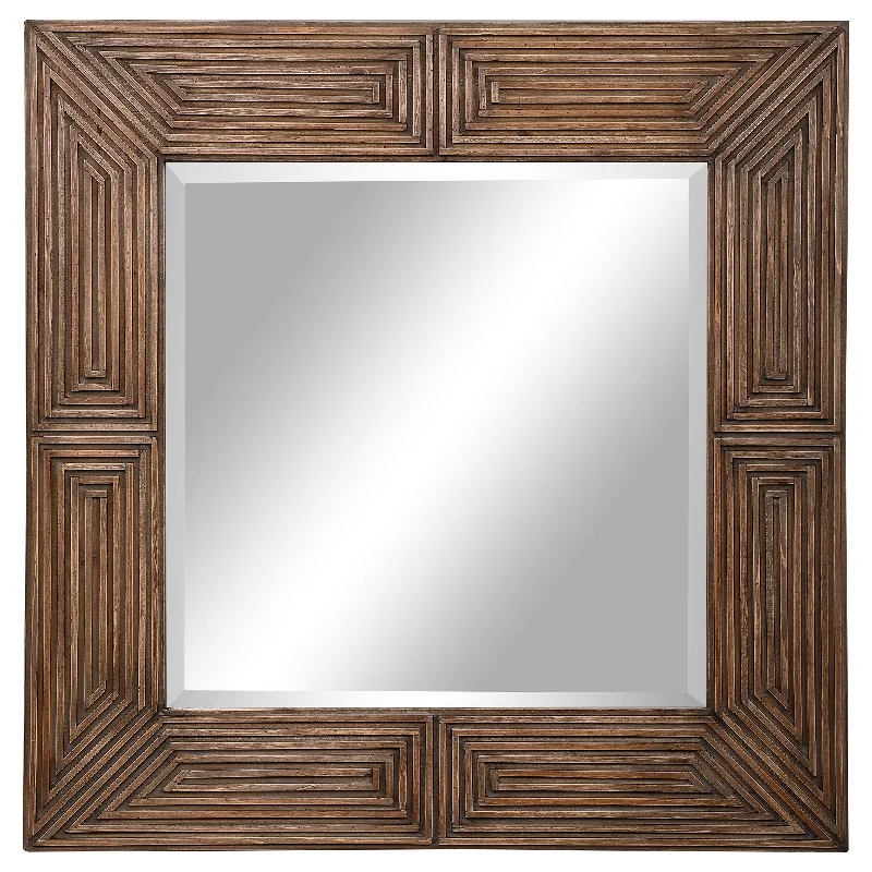 Uttermost 09682 Traveler Geometric Square Mirror