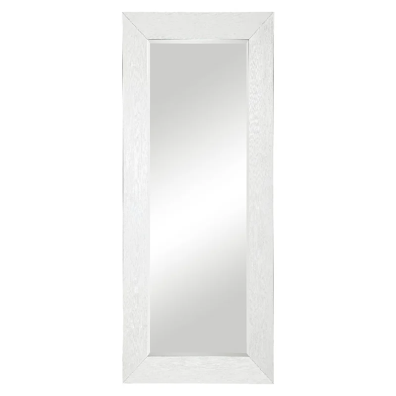 Uttermost 09669 Tybee White Oak Leaner Mirror