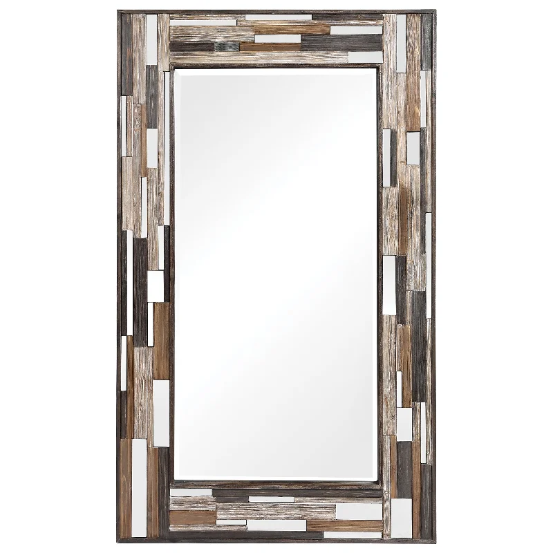 Uttermost 09553 Zevon Wooden Mirror